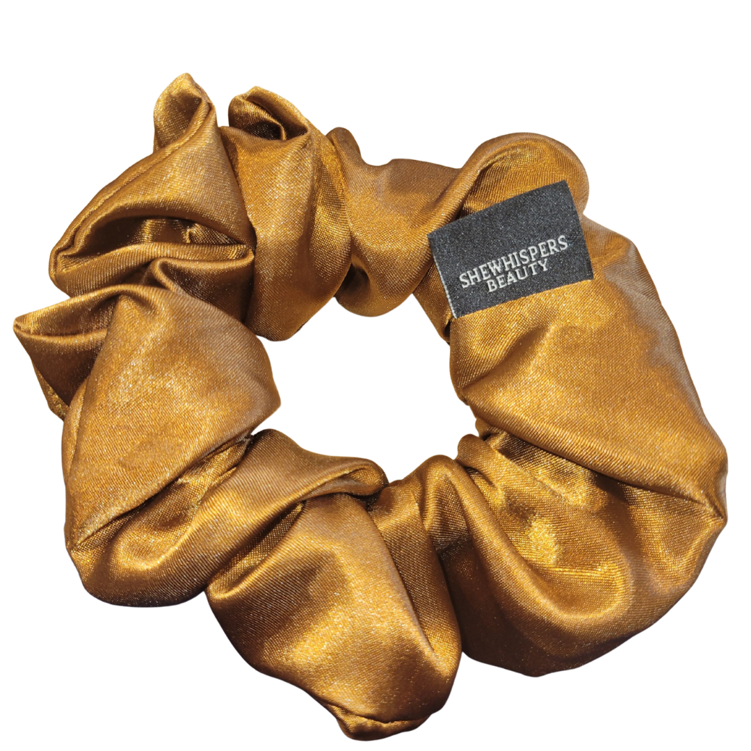 Latte | Premium Satin Scrunchie - 4 Sizes (XXS to XXL)