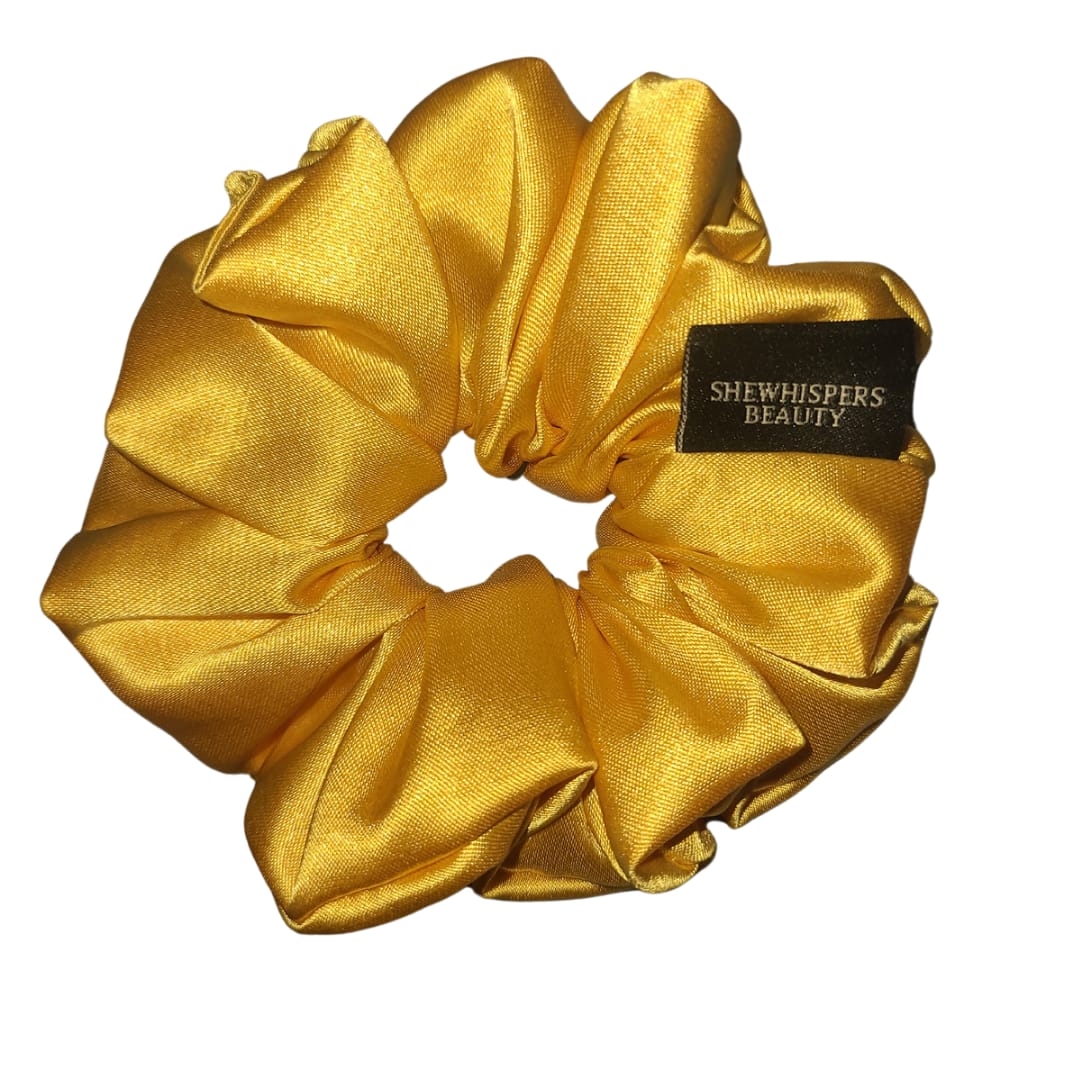 Amber | Premium Satin Scrunchie - 4 Sizes (XXS to XXL)