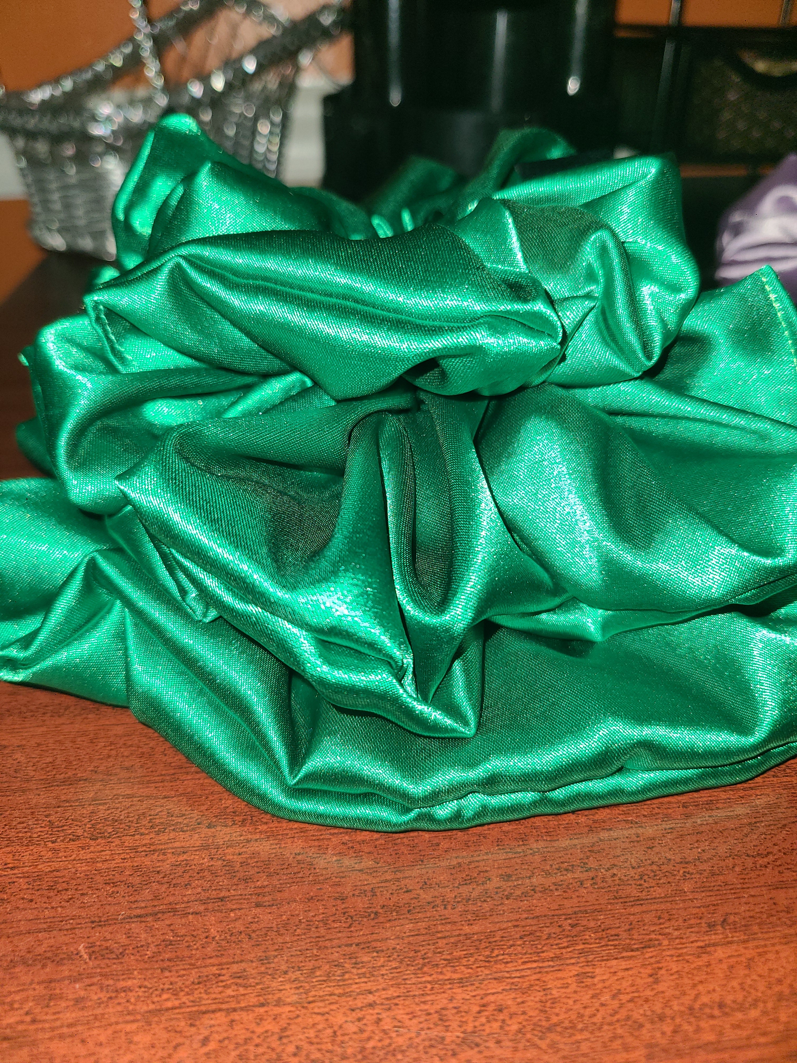 Matcha | Premium Satin Scrunchie - 4 Sizes (XXS to XXL)