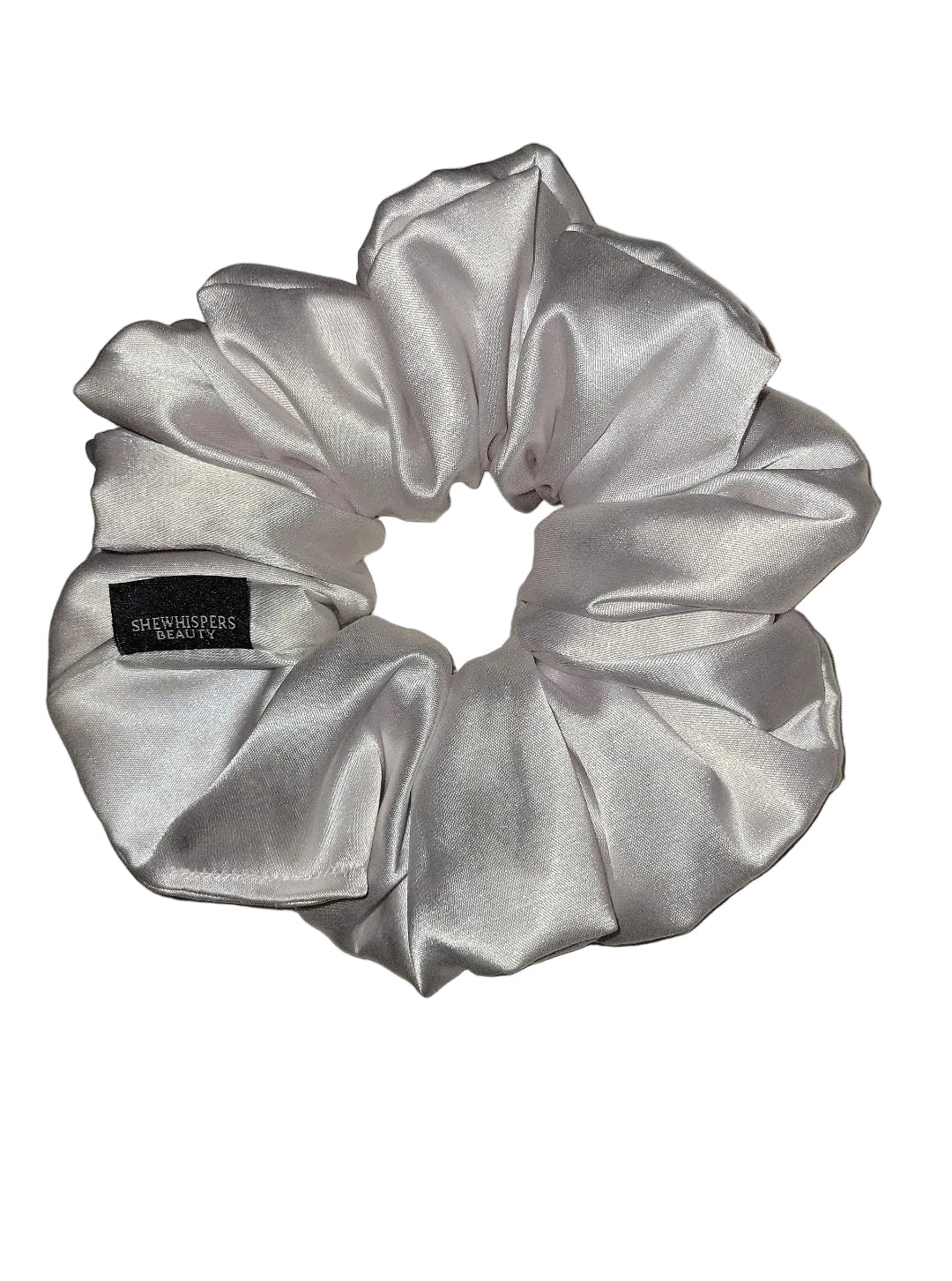 Edelweiss | Premium Satin Scrunchie - 4 Sizes (XXS to XXL)