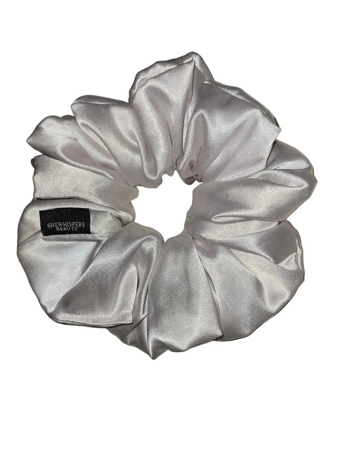 Edelweiss | Premium Satin Scrunchie - 4 Sizes (XXS to XXL)